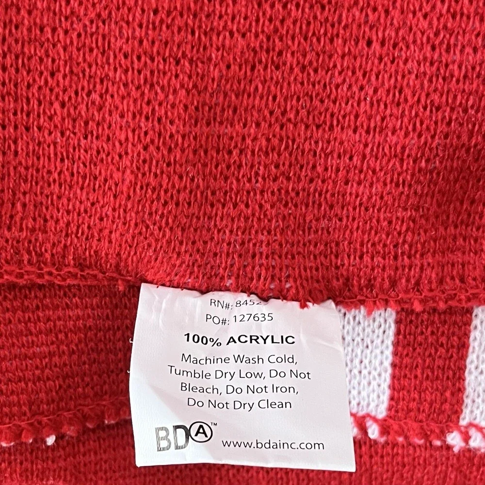 San Francisco 49ers Scarf 2014 Inaugural Season Levis Stadium SGA Red White NFL